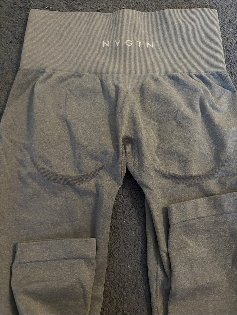 NVGTN Gray contour Seamless High-Waist Leggings